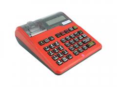 Ταμειακή μηχανή INCOTEX 133 Κόκκινη + Δώρο αριθμομηχανή γραφείου+10 Θερμικά ρολλά