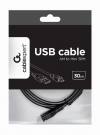 CABLEXPERT USB2.0 A-PLUG MINI 5PM CABLE 30CM