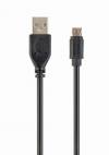 CABLEXPERT DOUBLE-SIDED MICRO-USB TO USB 2,0 AM CABLE 1,8M BLACK