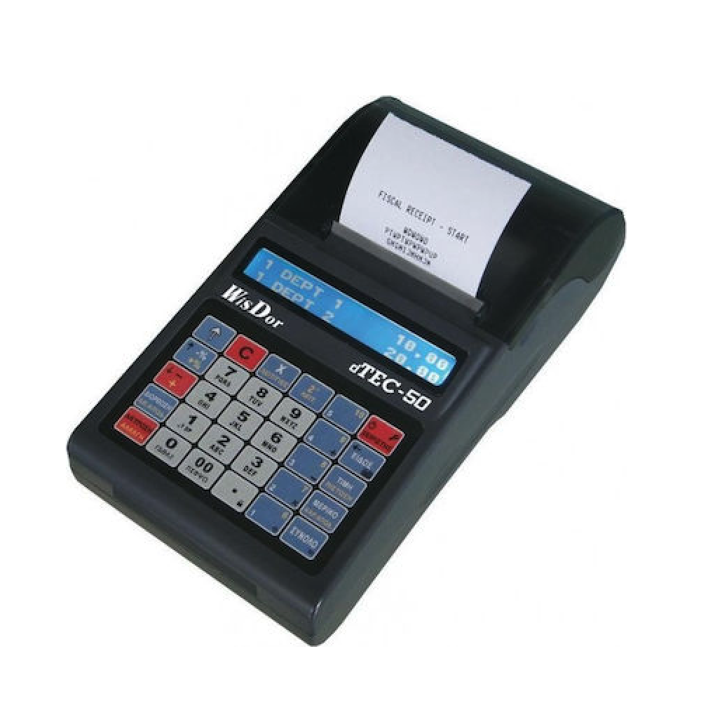 DataTec Aclas dtec50extra (Black), Φορολογική Ταμειακή Μηχανή με ηλεκτρονικό ημερολόγιο