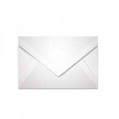 Typotrust Φάκελος Λευκός Καρέ Αυτοκόλλητος 125x175 (3001) (TYP3001)