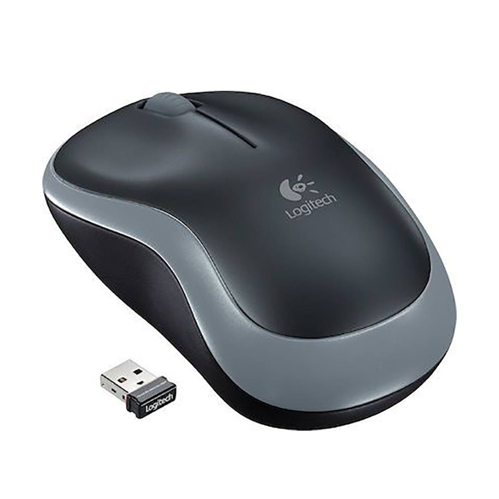 Logitech Wireless Mouse M185 -SWIFT GREY- EWR2 (910-002235)