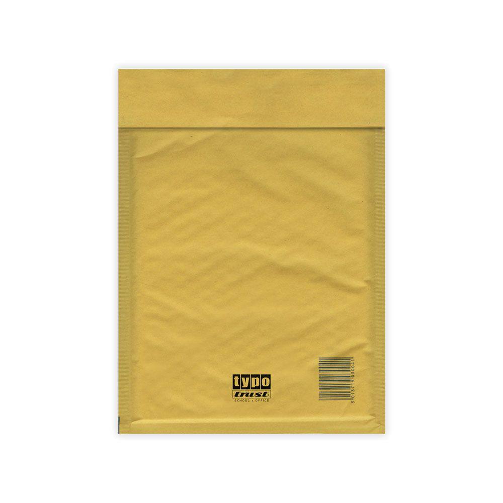Typotrust Φάκελος με Φυσαλίδες 220x340mm 6F-216 (συσκευασμένοι σε συρρίκνωση των 10 φακέλων) (3076) (TYP3076)