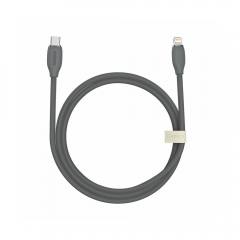 Baseus Type C - Lightning Jelly Liquid Silica Gel cable 20W 1.2m Black (CAGD020001) (BASCAGD020001)