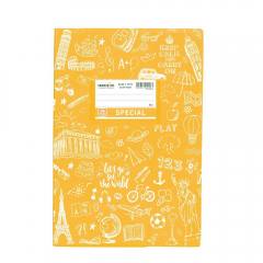 Doodle Εξήγηση Κίτρινο Ριγέ 17x25 50φ. (4324) (TYP4324)