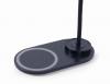 GEMBIRD DESK LAMP WITH WIRELESS CHARGER BLACK