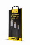 CABLEXPERT 4K HDMI MALE TO DISPLAYPORT MALE ADAPTER CABLE 2M BLACK RETAIL PACK