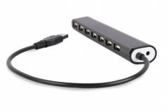 GEMBIRD USB 2.0 7-PORT HUB BLACK