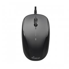 MediaRange Optical Mouse Corded 3-Button (Black, Wired) (MROS213)