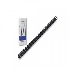 GBC Σπιράλ Πλαστικά 19mm Μαύρο (4028601) (GBC4028601)