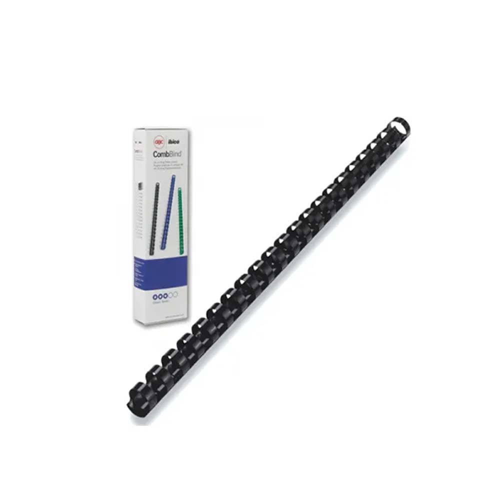 GBC Σπιράλ Πλαστικά 19mm Μαύρο (4028601) (GBC4028601)