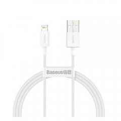 Baseus Superior Series USB to Lightning Cable Λευκό 0.25m (CALYS-02) (BASCALYS-02)