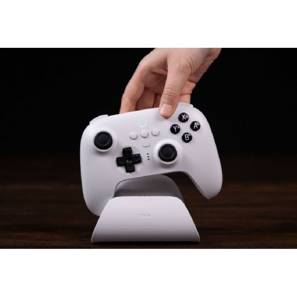 8BITDO ULTIMATE BLUETOOTH PAD NS WHITE ΣΥΜΒΑΤΟ ΜΕ NINTENDO SWITCH ΚΑΙ PC
