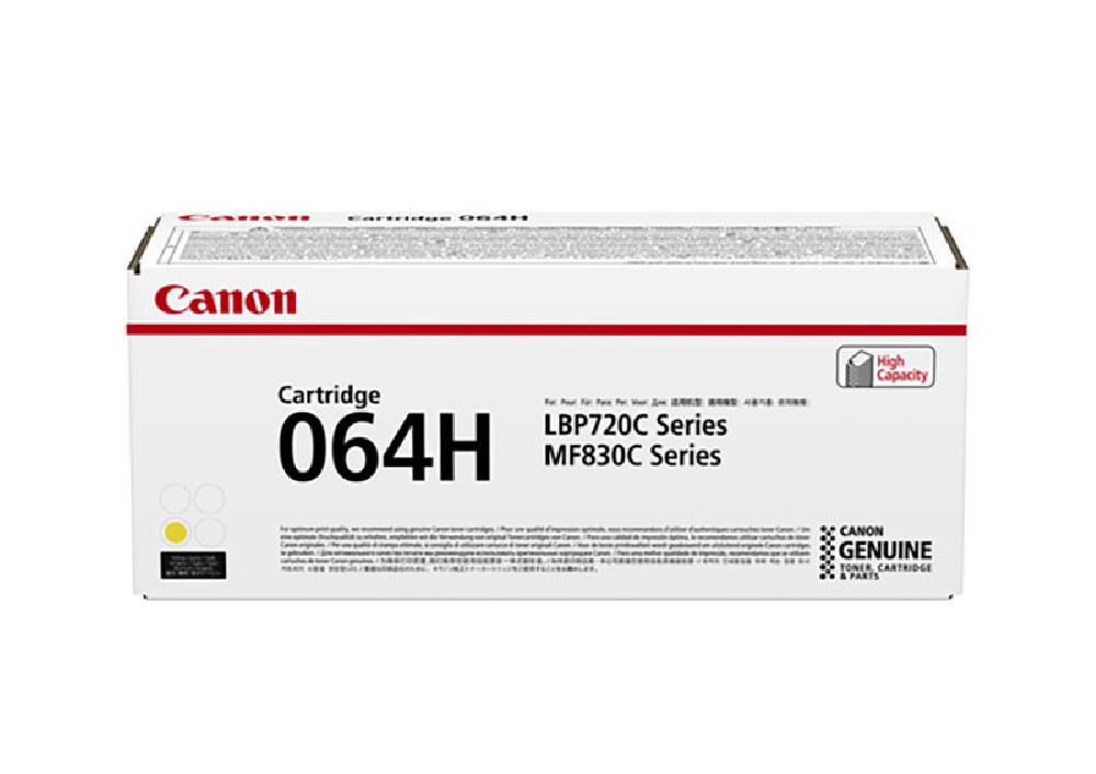 CANON LBP722Cdw/MF 832Cdw  SERIES TONER YELLOW HC (10.4k) (4932C001) (CAN-064YH)
