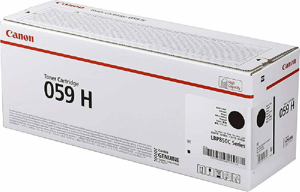 CANON LBP850/LBP852 Cx SERIES TONER BLACK HC (15.5k) (3627C001) (CAN-059BKH)