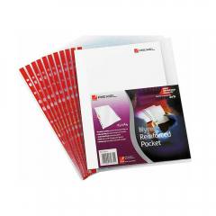 Rexel Ζελατίνα 12253 Red Side (12253RDS) (REX12253RDS)