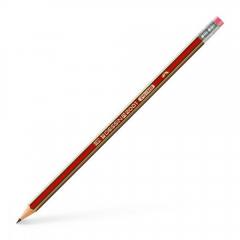 Faber-Castell Μολύβι γραφίτη DESSIN με γόμα ΗΒ (112100) (FAB112100)