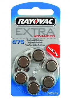 RAYOVAC μπαταρίες ακουστικών βαρηκοΐας 675MF, mercury free, 1,45V, 6τμχ