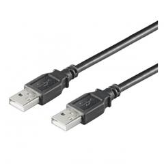 GOOBAY καλώδιο USB 2.0 Type A 93593, copper, 1.8m, μαύρο