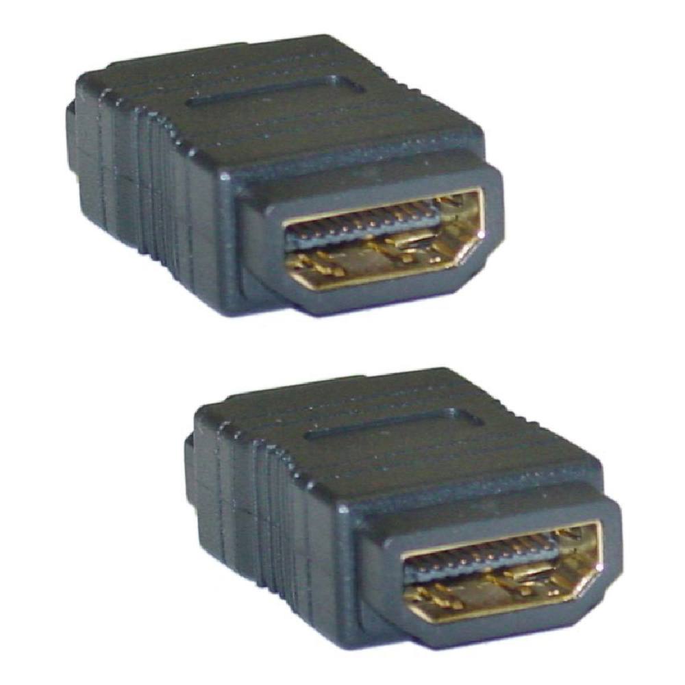 POWERTECH αντάπτορας HDMI 1.4 19pin θηλυκό σε θηλυκό CAB-H027, μαύρο