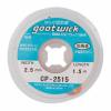 GOOT WICK Desoldering Braid CP-2515, made in Japan