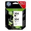 HP Μελάνι Inkjet No.304 2-Pack (3JB05AE)