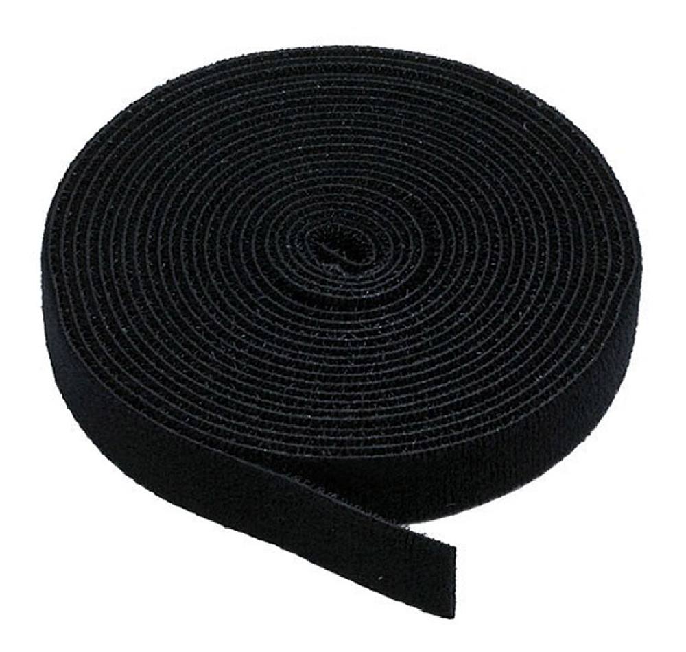 POWERTECH ταινία τύπου velcro πολλαπλών χρήσεων, 20mm, 3m, Black