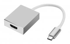 POWERTECH αντάπτορας CAB-UC006 USB 3.1 Type-C σε HDMI, λευκό