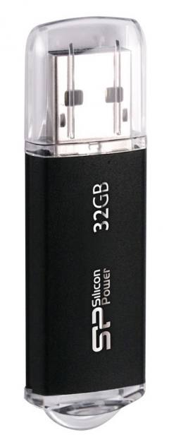 SILICON POWER USB Flash Drive Ultima II-I, 32GB, USB 2.0, μαύρο