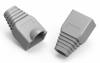POWERTECH κάλυμμα για βύσμα δικτύου RJ45 CAB-N091, γκρι, 10τμχ