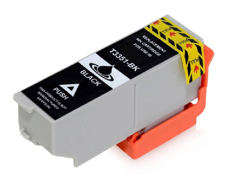 Συμβατό Inkjet για Epson, T3351, 24.4ml, Black