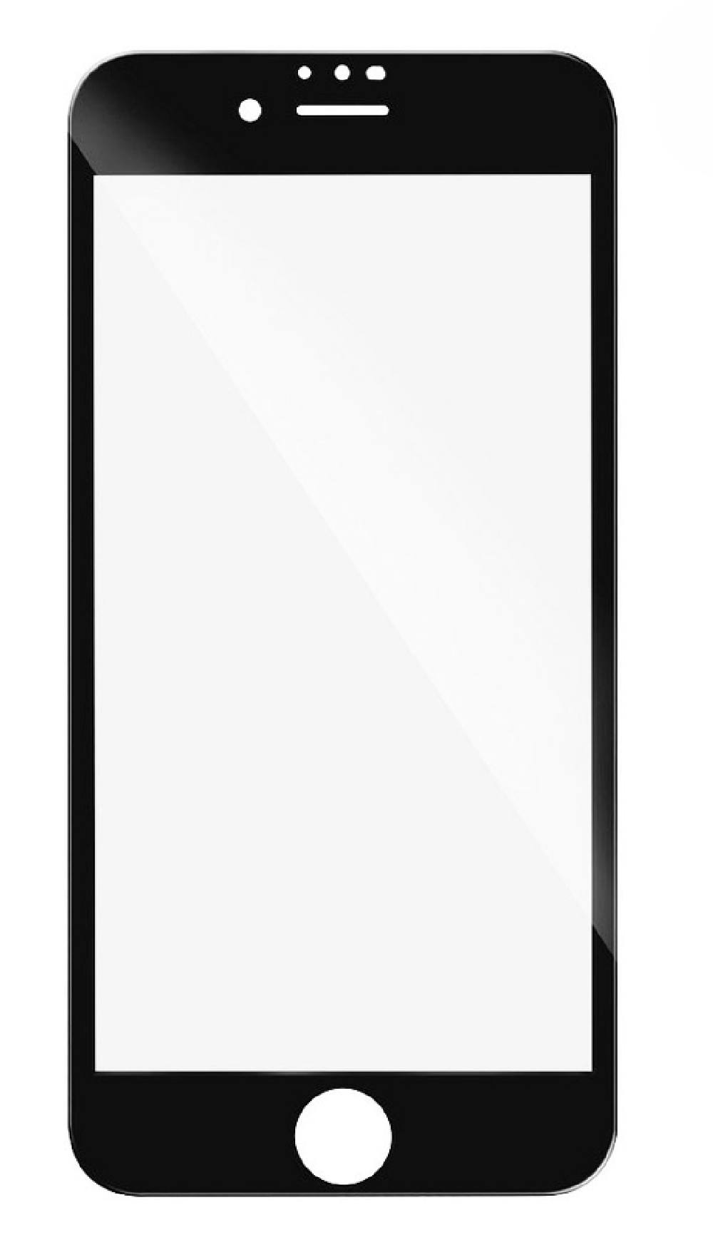 POWERTECH Tempered Glass 5D Full Glue TGC-0203 για iPhone 6 Plus, μαύρο