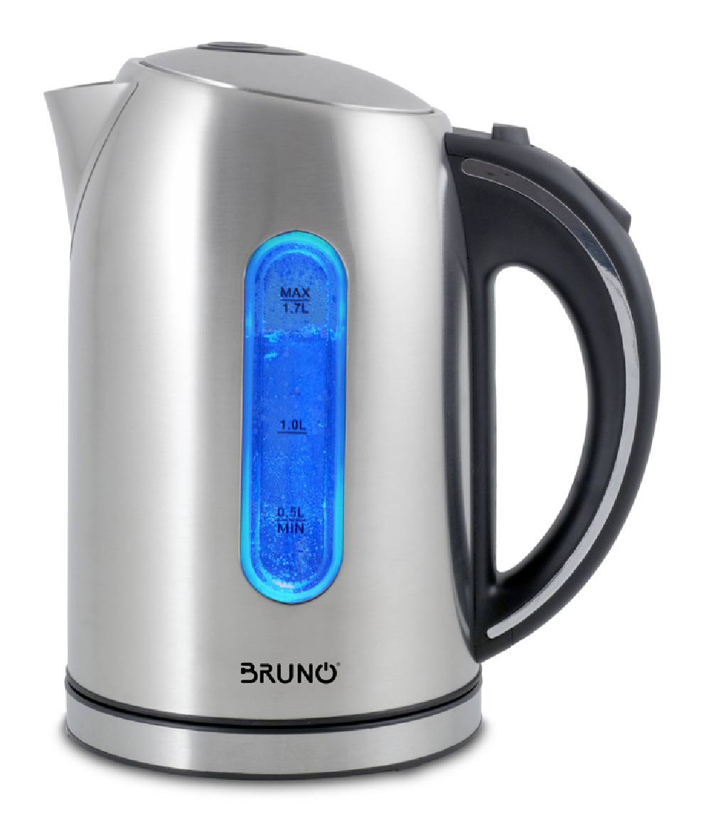 BRUNO Ηλεκτρικός βραστήρας BRN-0028, 2200W, 1.7lt, βάση 360°, LED