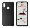 POWERTECH Θήκη Body 360° με Tempered Glass για Huawei Y6/Pro 2019, μαύρη