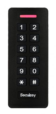 SECUKEY αυτόνομο αδιάβροχο πληκτρολόγιο πρόσβασης SCK-K2-EM, 125KHz