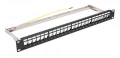 POWERTECH patch panel για rack NETW-0013, 24-port, 1U