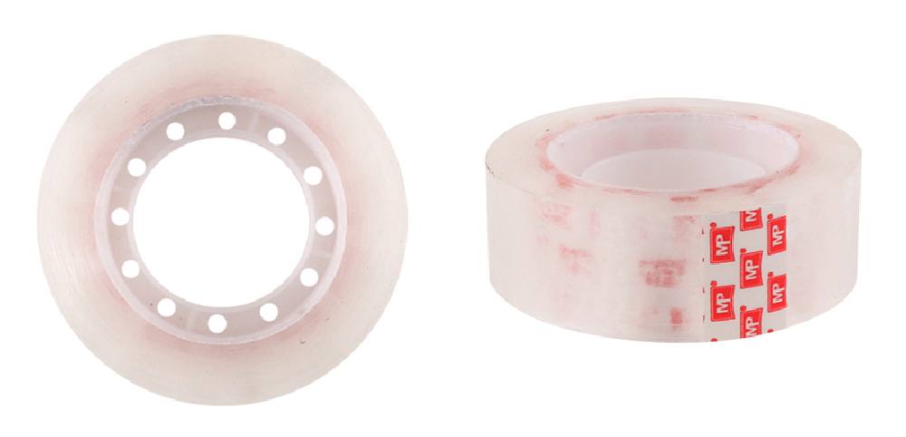 MP κολλητική ταινία PA500, διάφανη, 18mm, 30m, 2τμχ