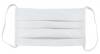 Μάσκα προστασίας βαμβακερή TMV-0033, επαναχρησιμοποιούμενη, λευκή, 3τμχ