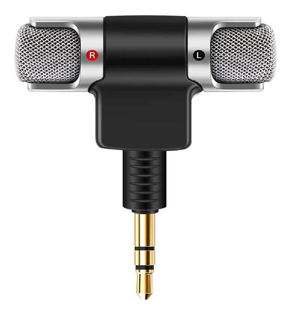 POWERTECH mini μικρόφωνο CAB-J041, stereo, 3.5mm
