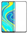 POWERTECH Tempered Glass 5D, full glue, Xiaomi Redmi Note 9 Pro, μαύρο