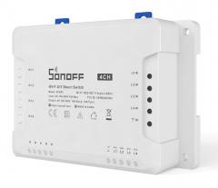SONOFF Smart Διακόπτης WiFi 4CH R3, 4 θέσεων, 16A, λευκός