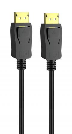 POWERTECH Καλώδιο DisplayPort 1.2 19pin CAB-DP045, 4K 3D, copper, 2m