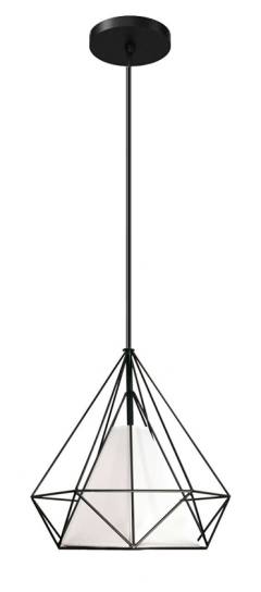 POWERTECH φωτιστικό οροφής HLL-0005, E27, Φ27, μεταλλικό, λευκό-μαύρο