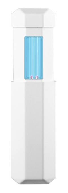Mini αποστειρωτής υπεριώδους ακτινοβολίας UVC UVS-WH, φορητός, λευκός
