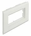DELOCK module βάση πρίζας Easy 45 81316, 130 x 80 mm, λευκό