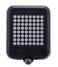 Έξυπνος οπίσθιος φωτισμός ποδηλάτου BIKE-0034, LED, μπαταρία, USB, μαύρο