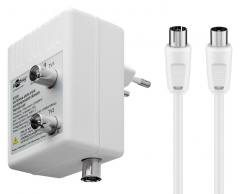 GOOBAY ενισχυτής κεραίας 67226, 2 συσκευές, DVB-T DVB-T2 DVB-C, λευκός