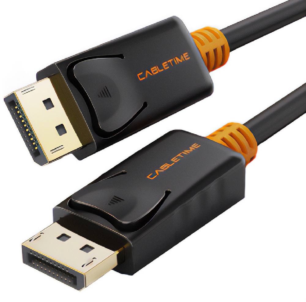 CABLETIME καλώδιο Displayport AV585, 1.2v, 4k/60hz, 3m, μαύρο