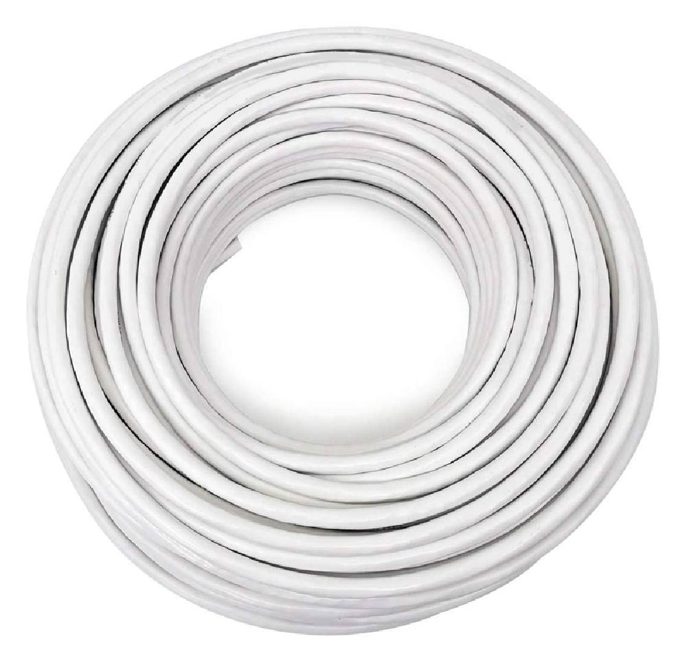 MABIKAL καλώδιο κεραίας 75Ohm, 1mm, 100m, λευκό