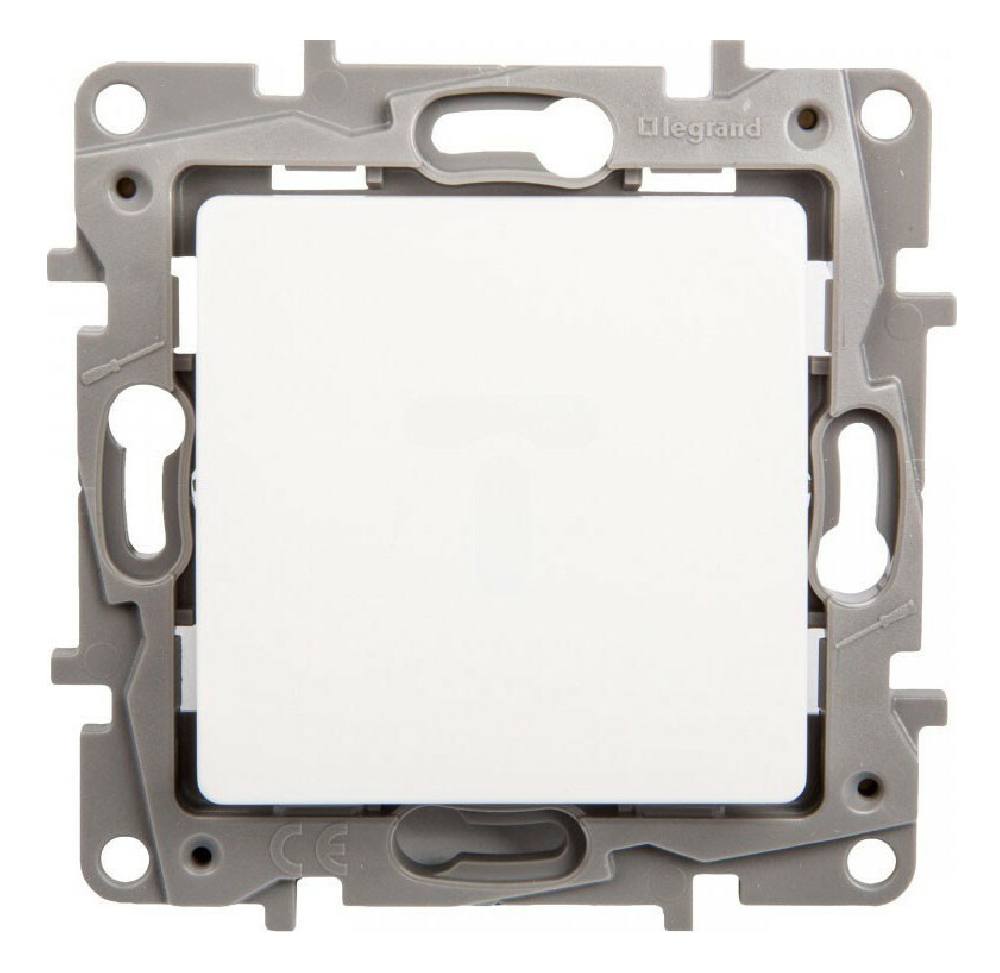 LEGRAND μπουτόν 764507, λευκό